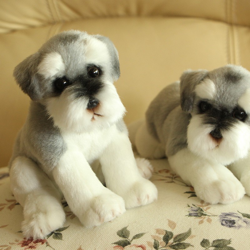 stuffed animal schnauzer