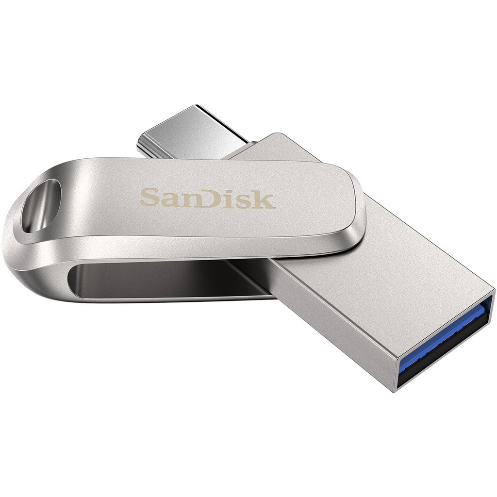 Sandisk 64GB/128GB/256GB/1TB Ultra Luxe Type-C USB3.1 OTG Dual Drive