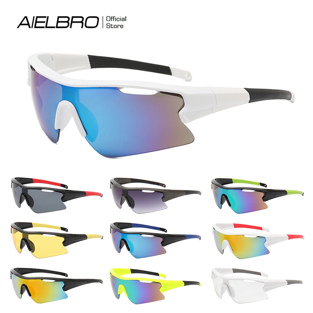 AIELBRO 2022 New Cycling Glasses Bicycle Sunglasses For Women Sports