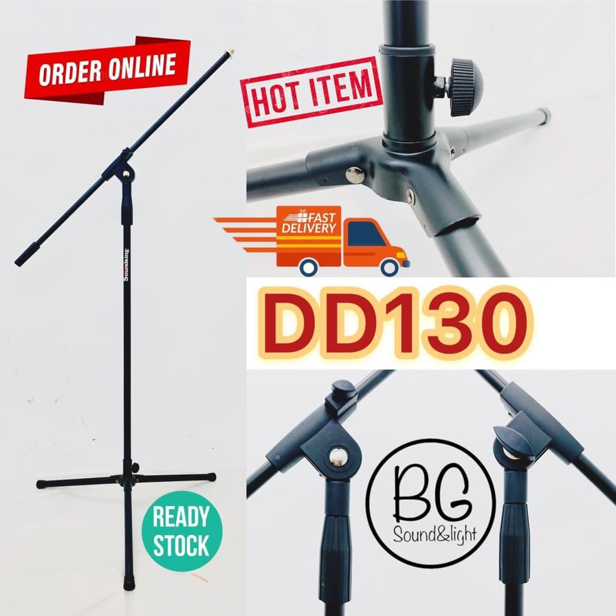 [READY STOCK]SOUNDKING DD130 Professional Heavy Duty Mic Stand Shopee Malaysia