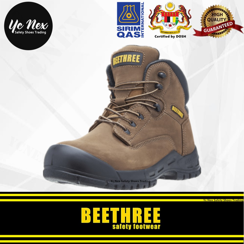 Beethree Safety Shoes - BT 8862 - Ankle Boot Lace Up High Quality ...