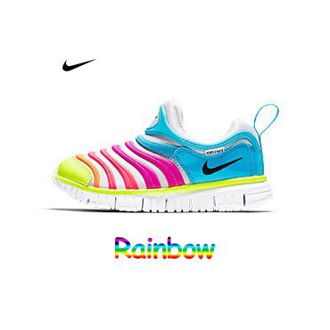 rainbow nikes kids