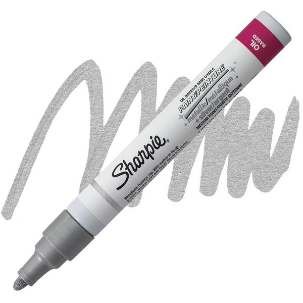 Metallic Silver Medium Sharpie Oil Based Paint Marker Shopee Malaysia