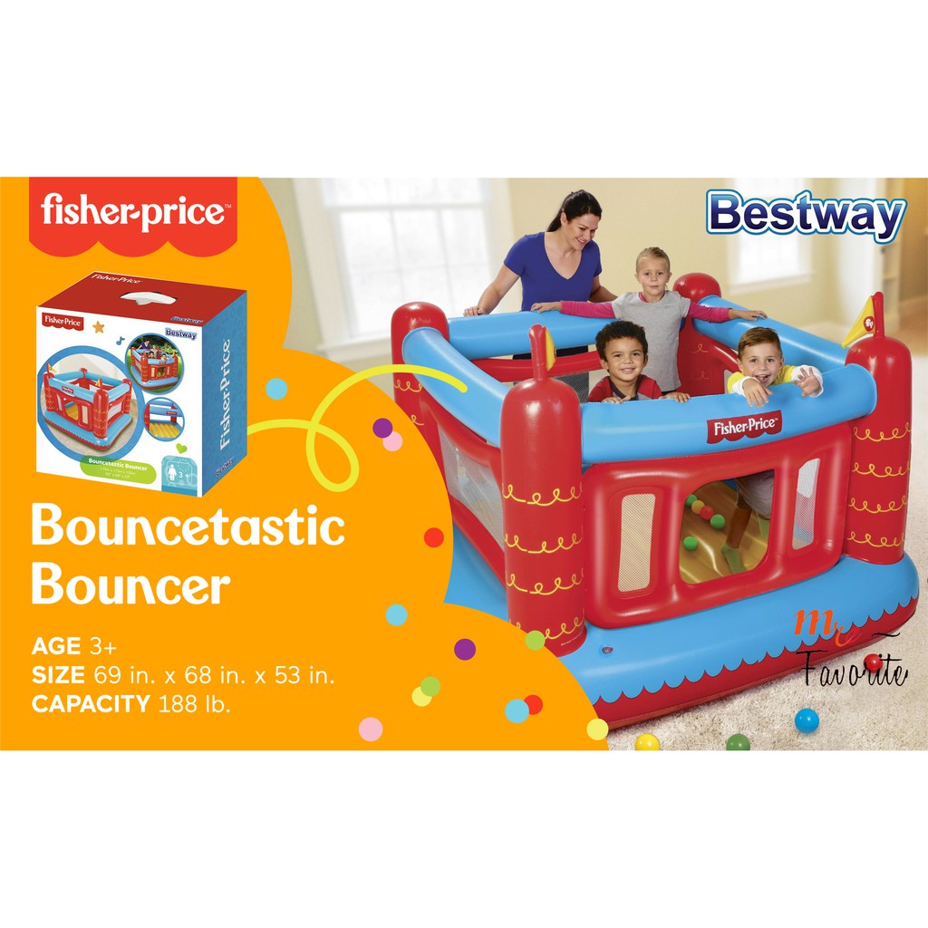 bestway fisher price bouncetastic bouncer
