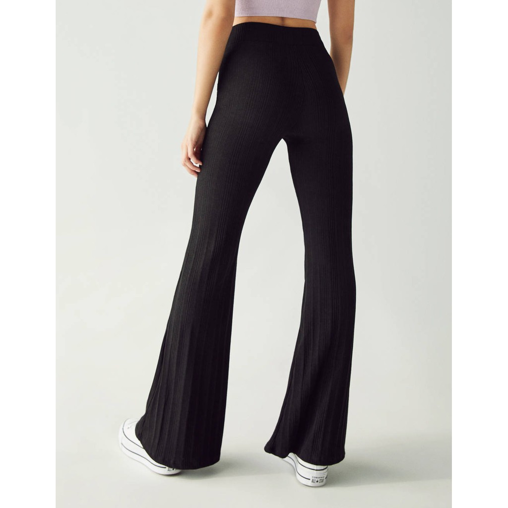bershka flared trousers