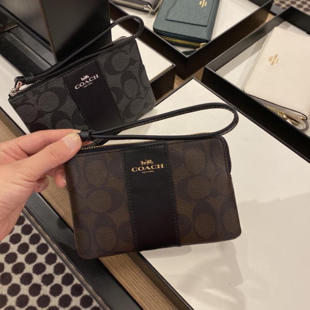 DaiGou代购美国COACH蔻驰短款手拿包零钱包F58035 American COACH short clutch purse F58035 |  Shopee Malaysia