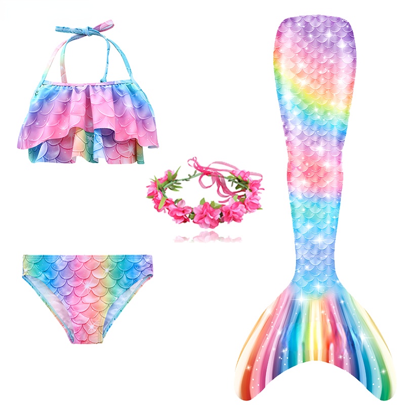 Mermaid Tails for Swimming Costume Mermaid Tail Cosplay  suit