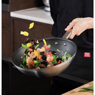ZWILLING Joy Plus - Padella Antiaderente 24 Cm Con Griglia Protettiva, Perfetta Per Tutti I Fornelli (anche Induzione!) - Nero