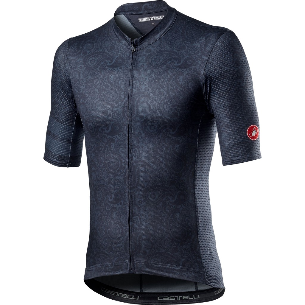 ORIGINAL CASTELLI MAISON Cycling Jersey   4521017-070 | Dark Steel Blue