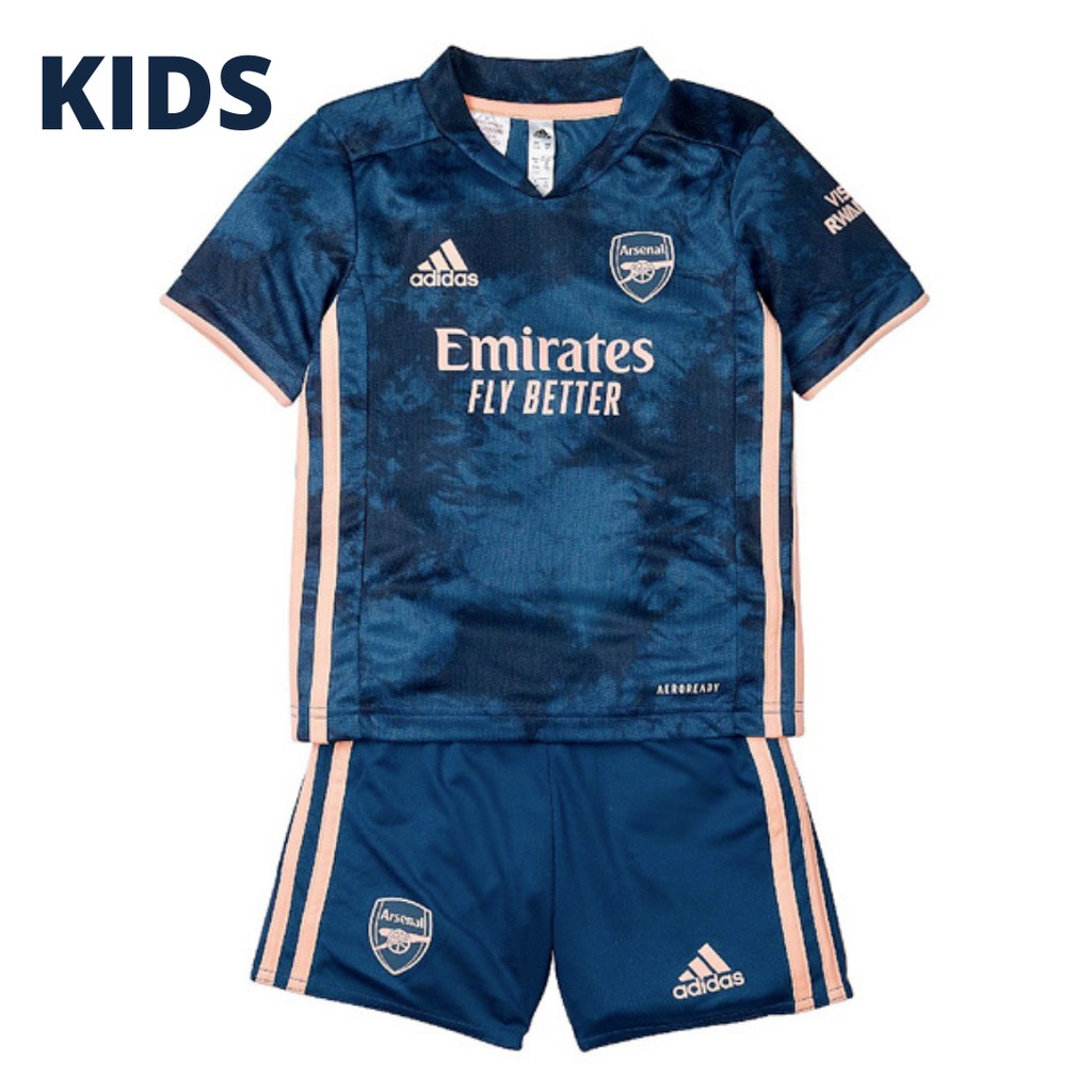 Kids Arsenal 3rd 2020 2021 Jersey 20 21 Football Epl Jersi Shopee Malaysia