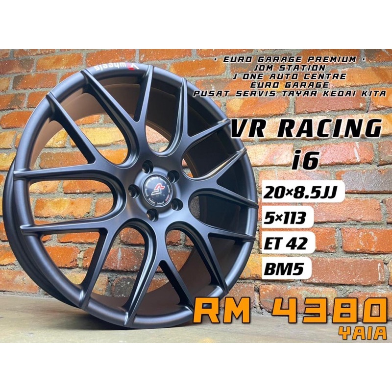 VR RACING WHEELS I6 20INC VELLFIRE ALPHARD X70 CX5 CRV HARRIER X50 ...