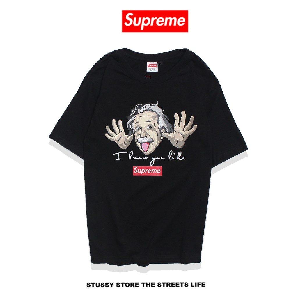supreme einstein t shirt