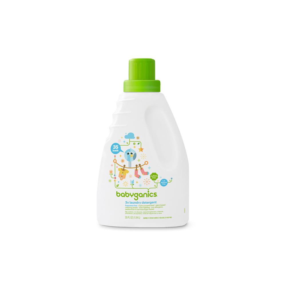 Babyganics 3X Concentrated Laundry Detergent Fragrance Free Shopee