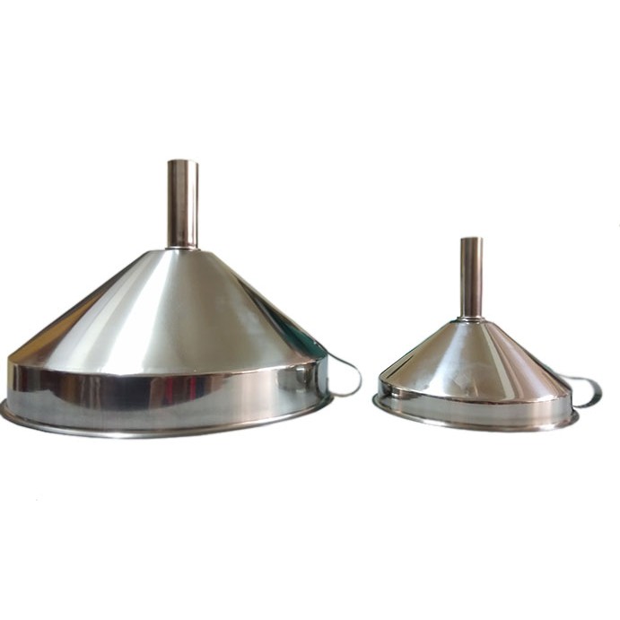 Stainless Steel Kitchen Funnel Corong  Shopee Malaysia