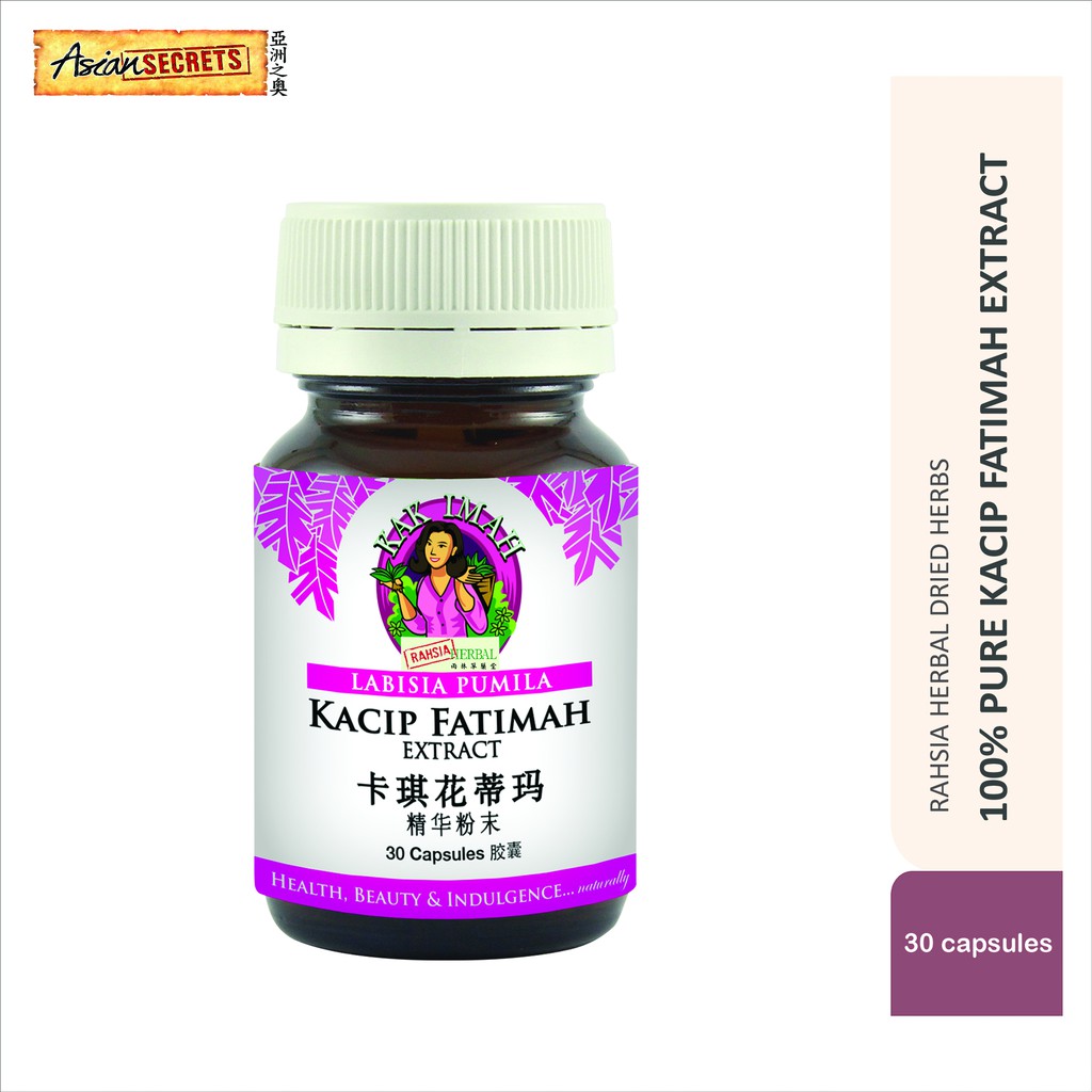 RH KACIP FATIMAH (30 capsules) natural supplement for WOMEN |卡琪花蒂玛 精华粉末 30 胶囊