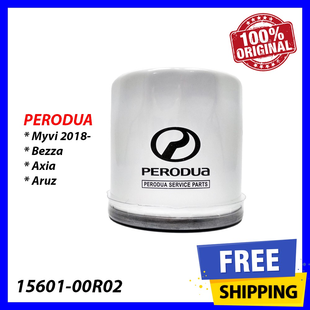 (100% Original) Perodua Oil Filter - Axia / Bezza / Aruz 