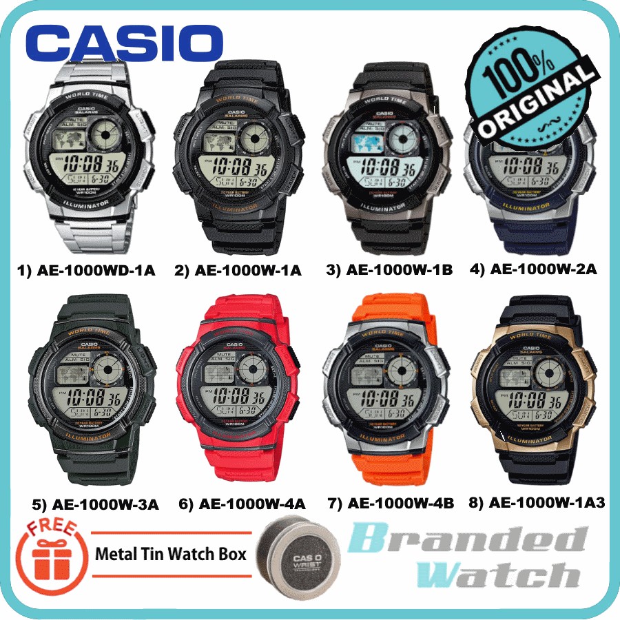 casio illuminator ae 1000w
