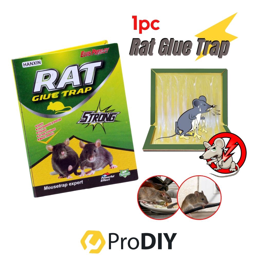 1PCS HX-6008 Mouse Catcher Trap Super Glue Rat Bugs Safe Trapper Rat Glue Board 抓鼠器