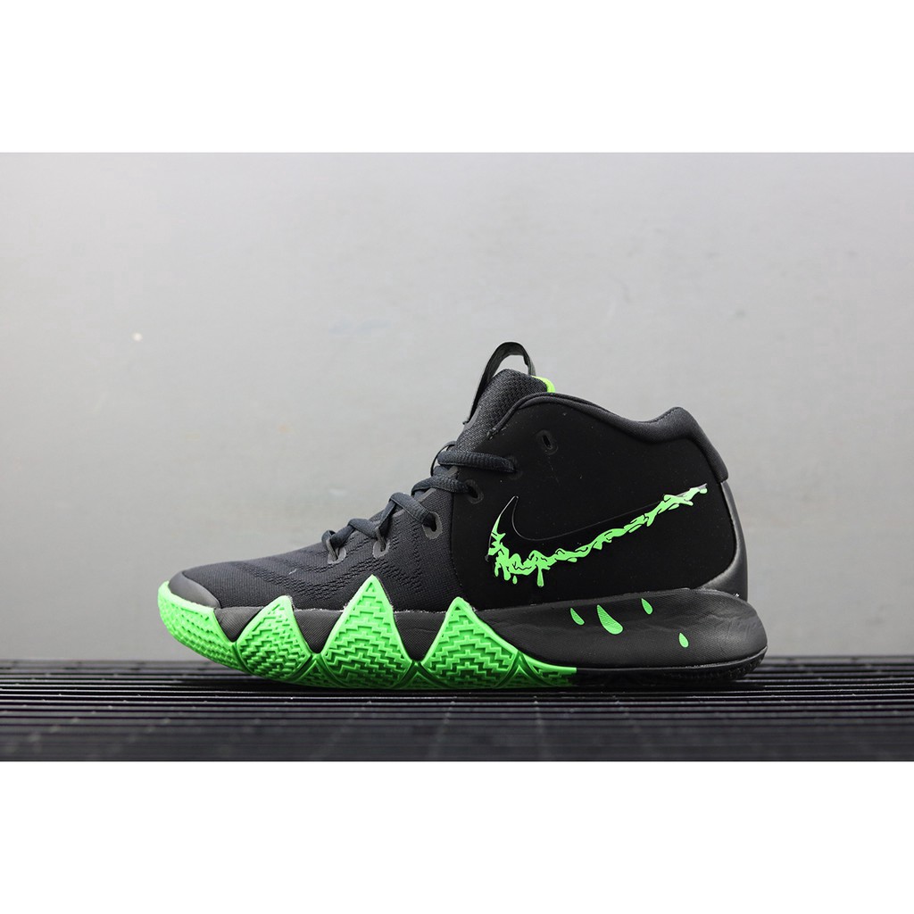 kyrie 4 green and black
