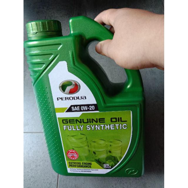 Engine Oil Perodua Axia Viva Kelisa 0w20 Minyak Hitam Shopee Malaysia