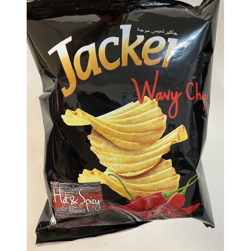 JACKER WAVE CHIPS HOT & SPICY 60G Shopee Malaysia