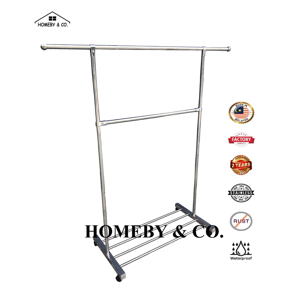 outdoor clothes hanger stand