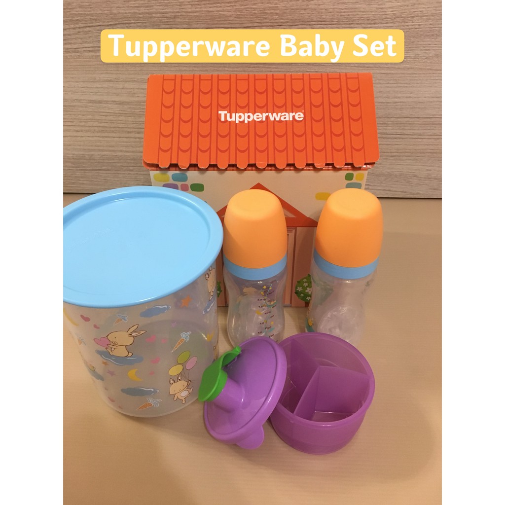 Tupperware Limited Baby Set Shopee Malaysia