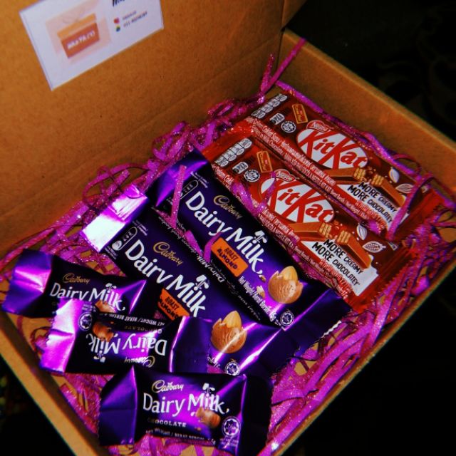 Chocolate Gift Box surprise Shopee Malaysia