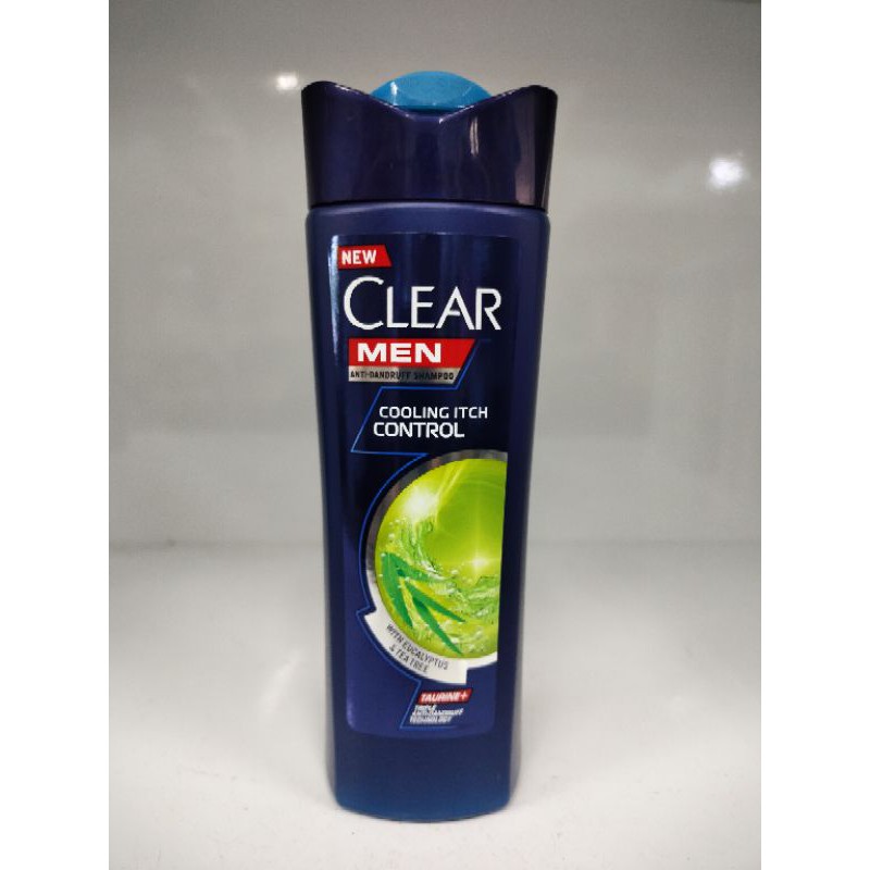 Ready Stock Clear Men Anti Dandruff Shampoo Cooling Itch Control 165ml