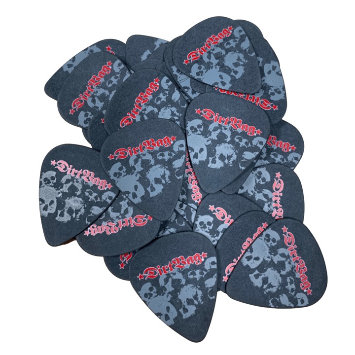 JIM DUNLOP Tortex DirtBag Design Guitar Picks / Guitar Plectrums / Pick  Gitar (6 Pcs) | Shopee Malaysia