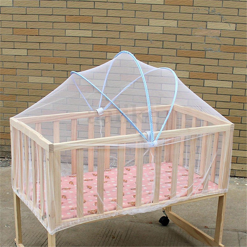 Baby Kids Cradle Bed Canopy Tent Toddler Crib Cot Safe Mosquito