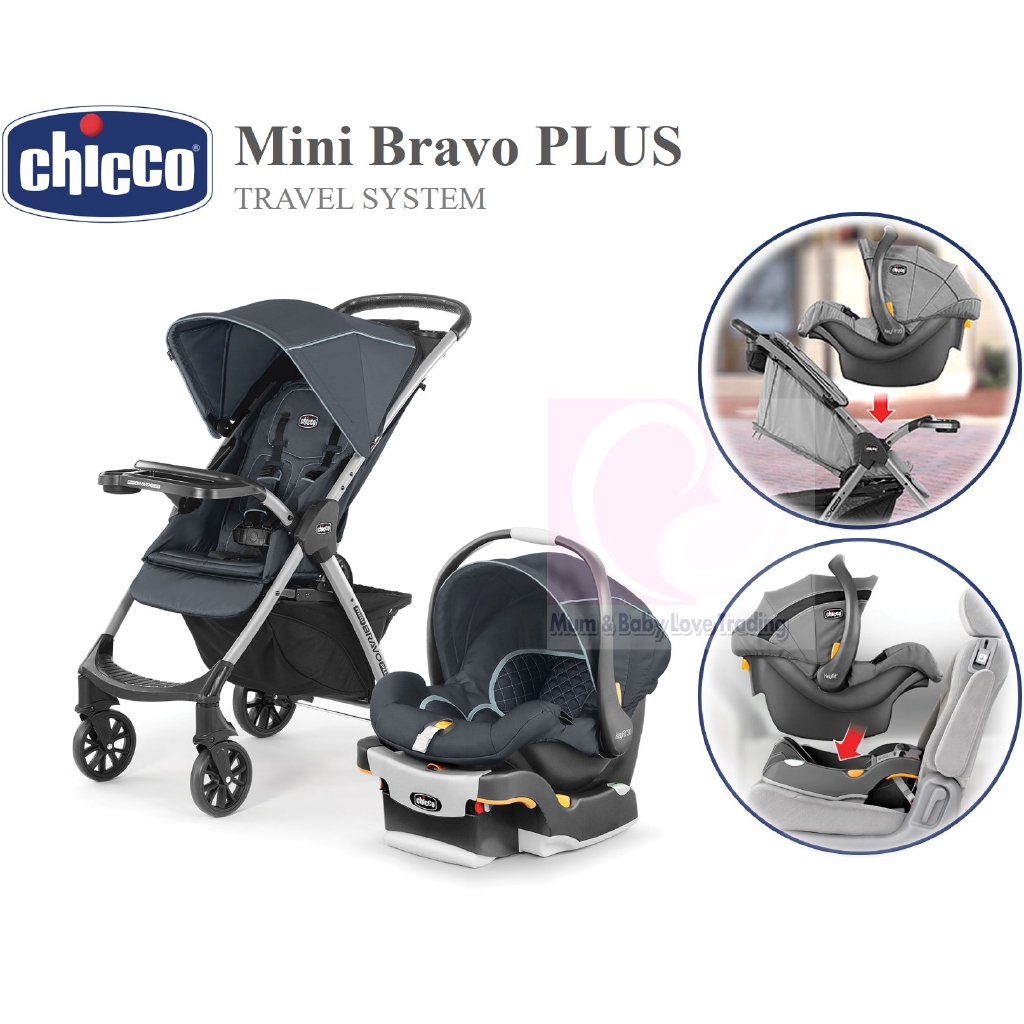 chicco infant car seat and stroller
