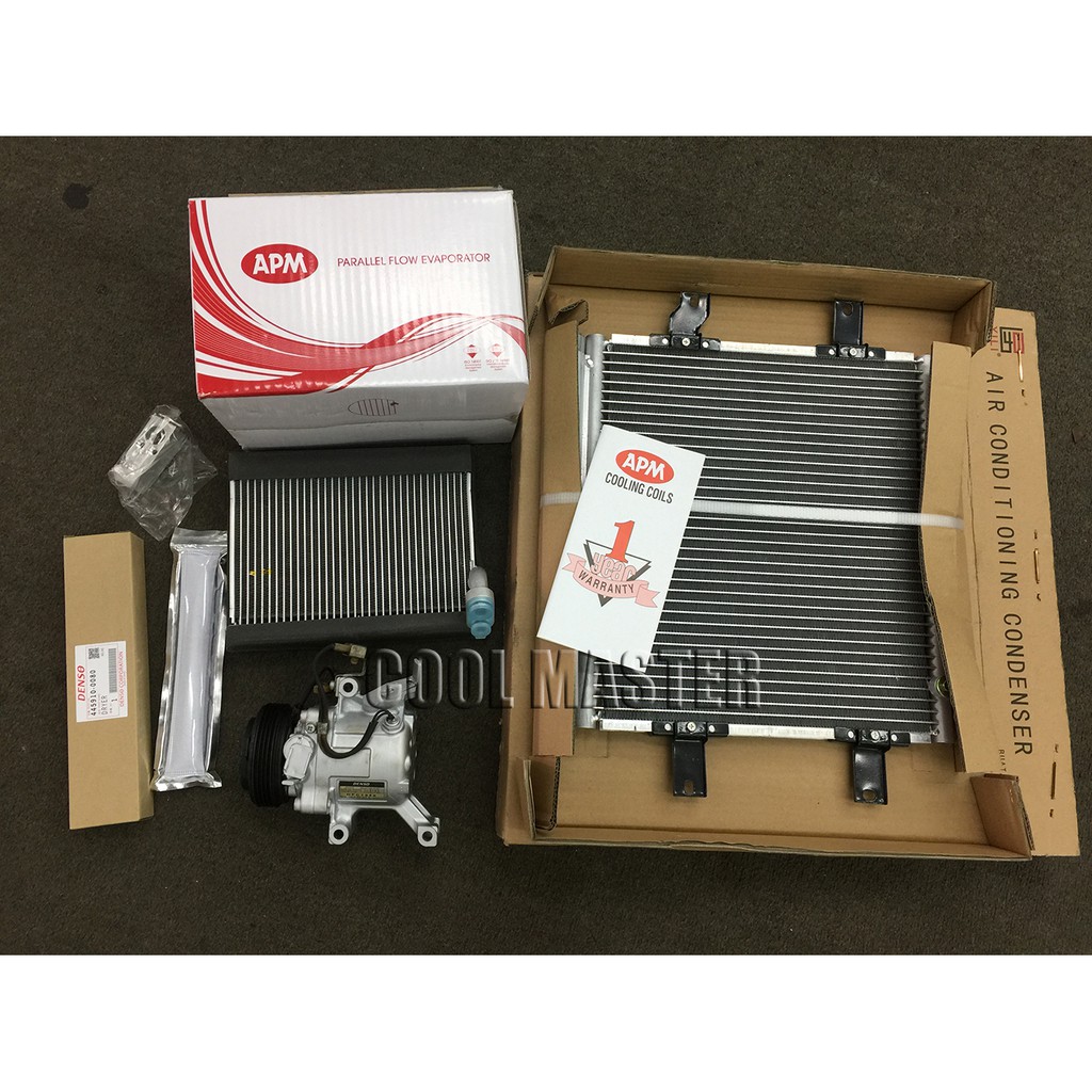 Perodua Myvi 1.3 Fullset Aircon Parts - (5 Parts)  Shopee 