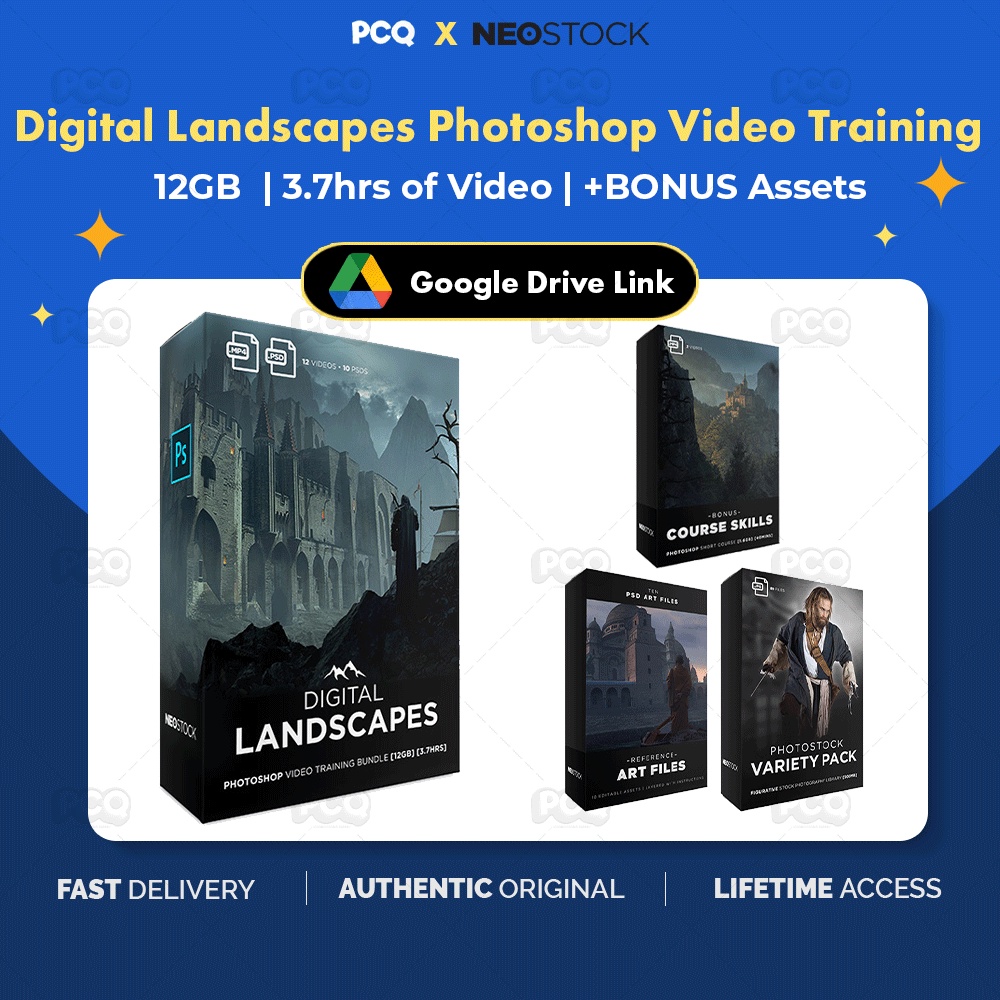 Neo Stock Course - Digital Landscapes Photoshop Video Training - Photo manipulation | photomanipulation | Photoshop