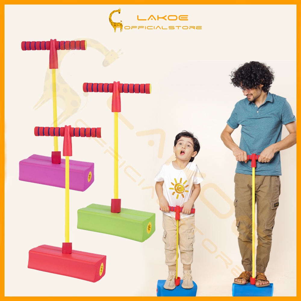 LAKOE kids toys Frog jump toy Bouncing toys Children skipping rope Outdoor balance training device