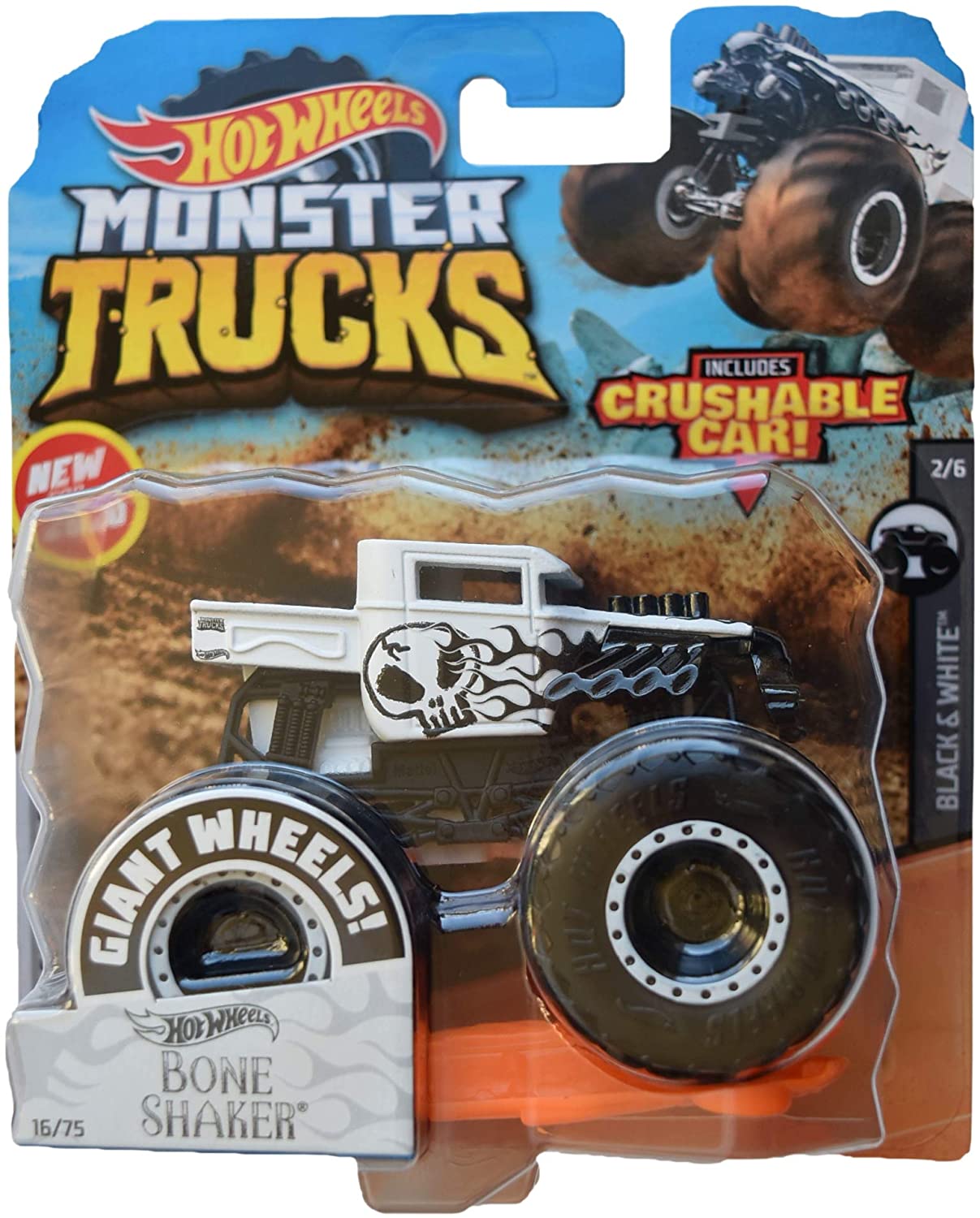 hot wheels monster truck bone shaker
