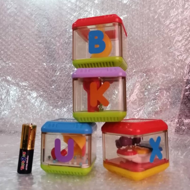 fisher price peek a boo blocks