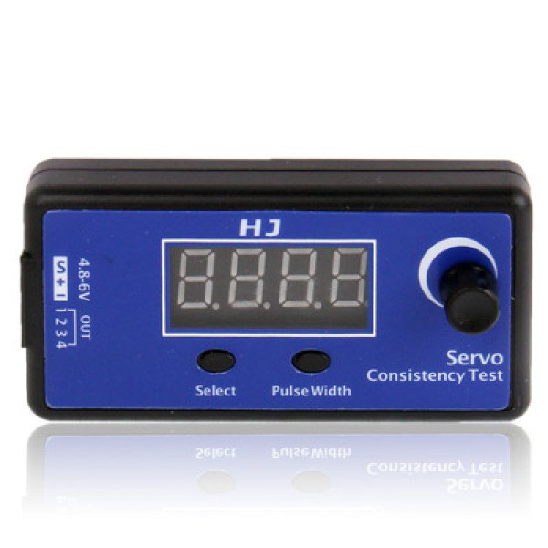 HJ Digital Servo Tester / ESC Consistency Tester for R/C Helicopter ...