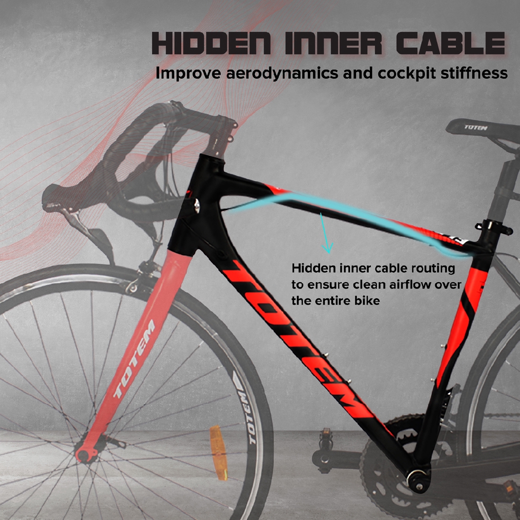 totem road bike x9