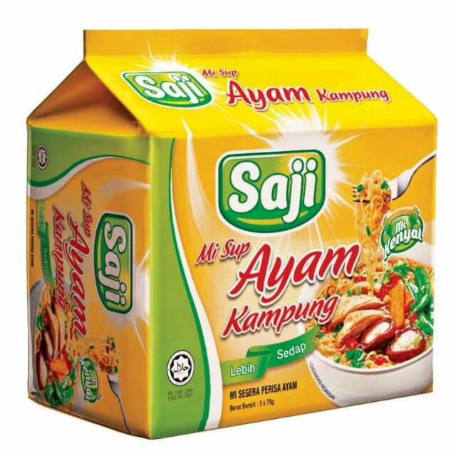 Saji Mi Sup Ayam Kampung Keluaran Muslim Shopee Malaysia