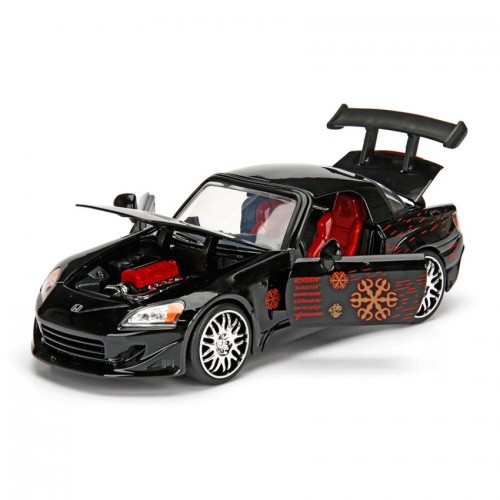 Jada 1:24 Fast /& Furious Die-Cast Johnnys Honda S2000/ Car Model Collection