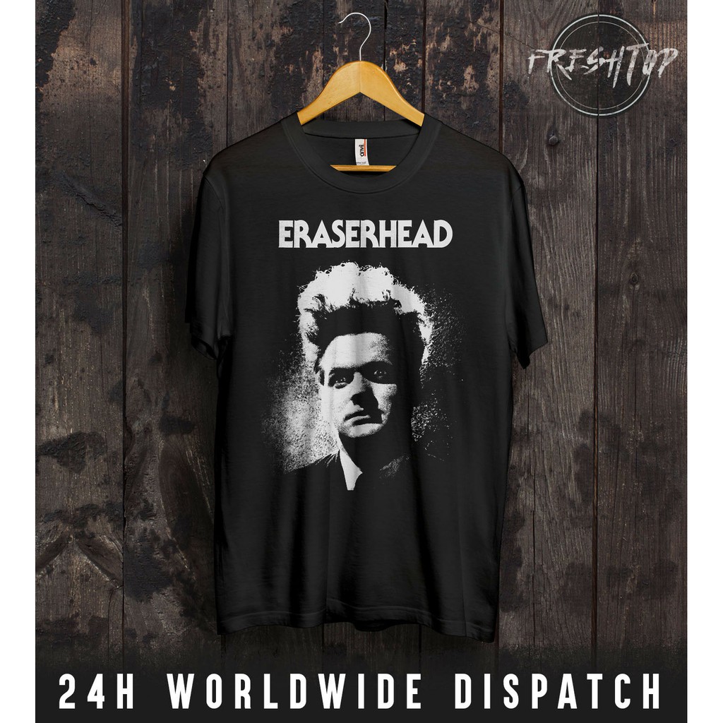 Men T Shirt Eraserhead David Lynch Cult Horror Movie Twin Peaks Short Sleeve Shopee Malaysia