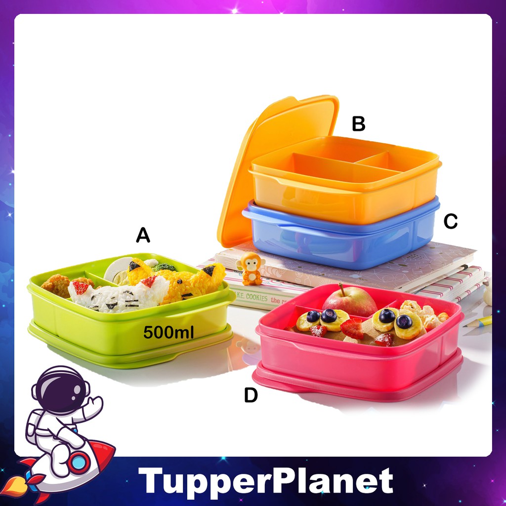 Tupperware Lollitup / Kids Lunch Box 500ml | Shopee Malaysia
