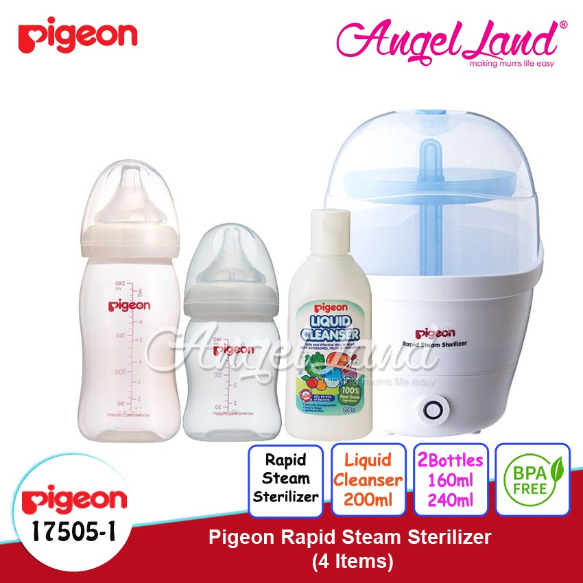 pigeon bottle steriliser