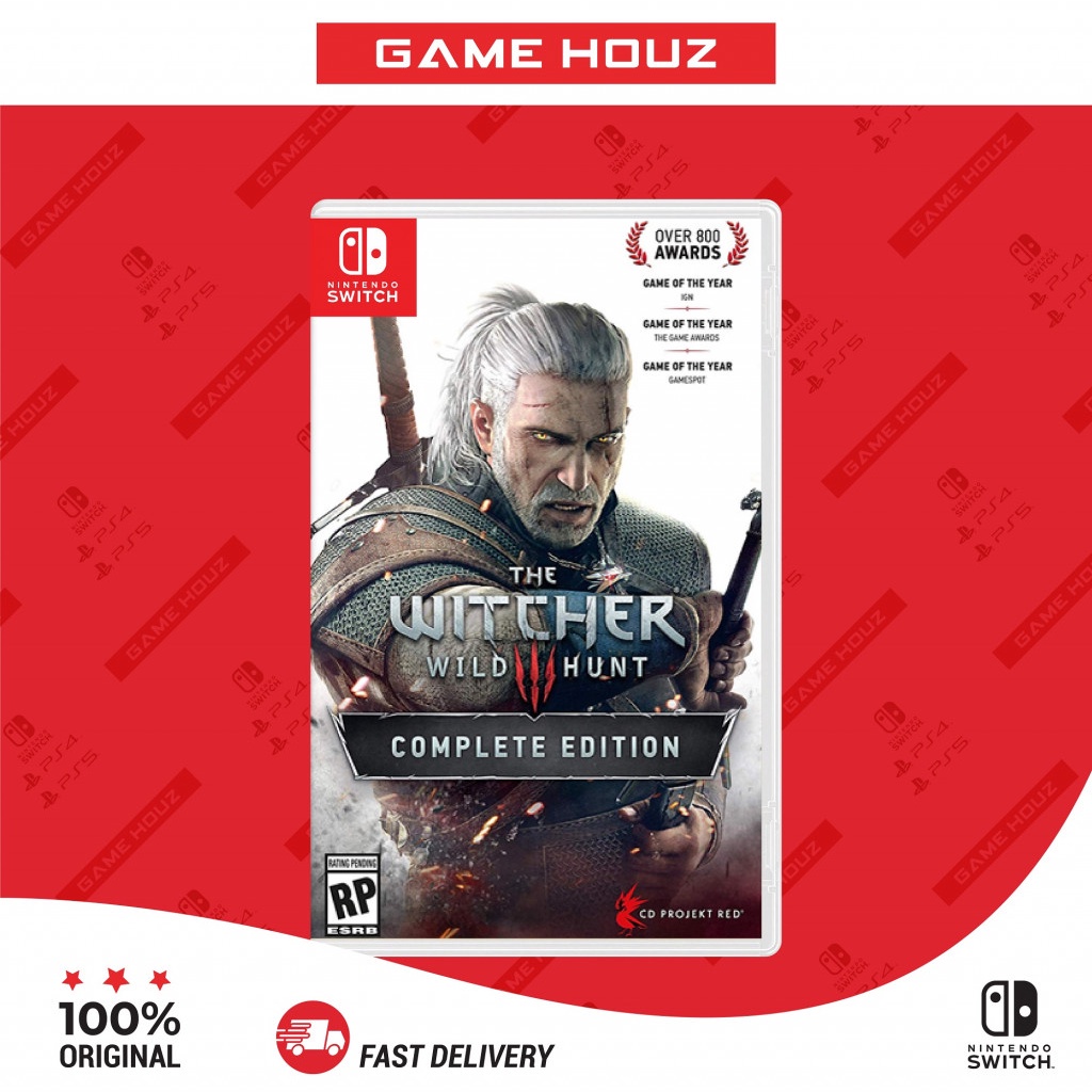 (Nintendo Switch) The Witcher 3: Wild Hunt Complete Edition - NEW/USED