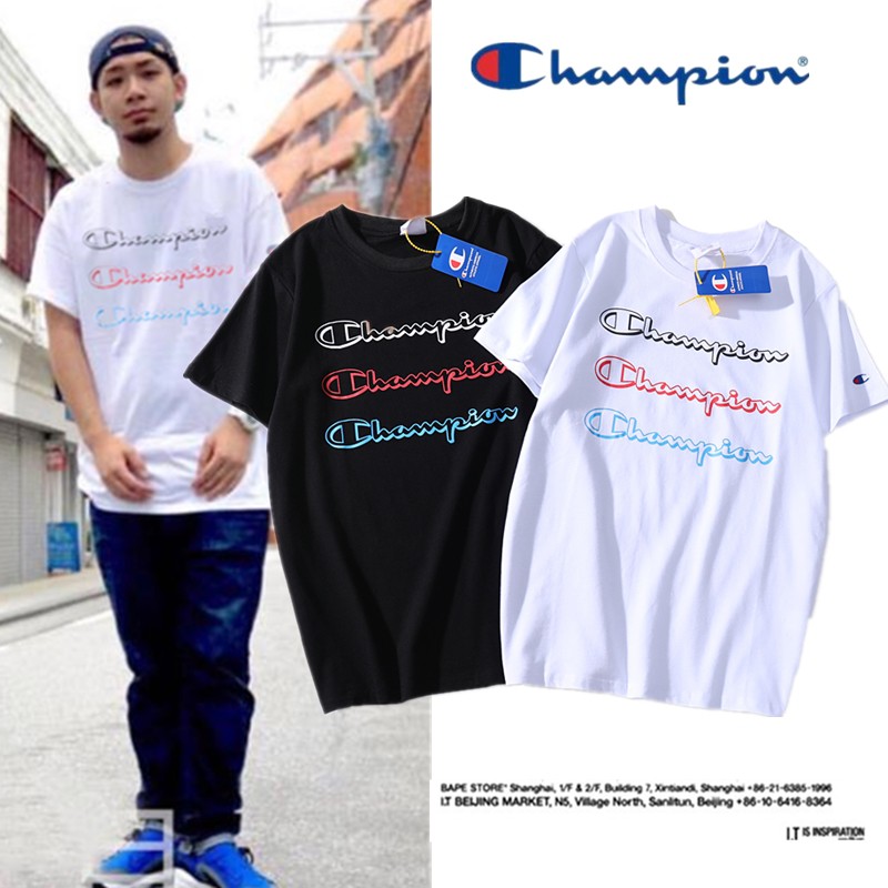 champion rainbow t shirt