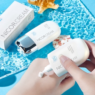 Nicor50倍SPF50+防晒隔离清爽防护霜Sunscreen 50 times SPF50+ sunscreen isolation whole body UV protection waterproof