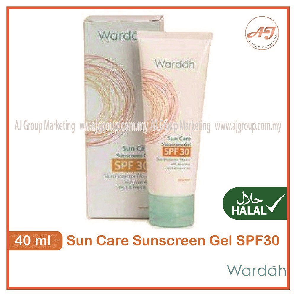 sunscreen water based wardah