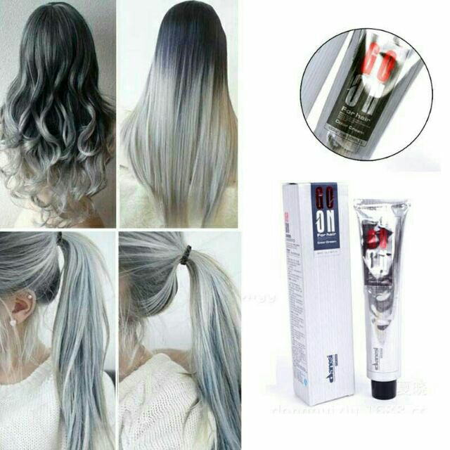 Grey Colour Hair Dye For Women And Men High Quality N Very Nice