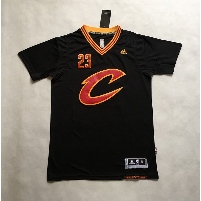 lebron james black sleeved jersey